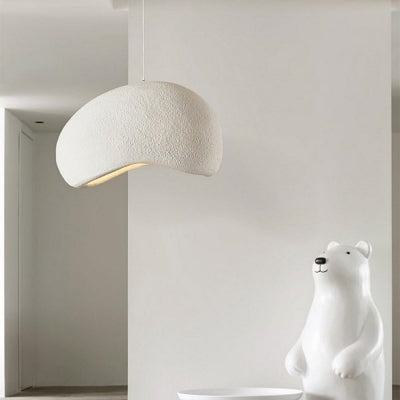 Lustre Plafond - NordicCeilingChandelier™ - Oval blanc