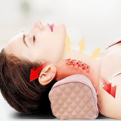Oreiller Cervical - NeckDiscomfortPillow™ - Rose