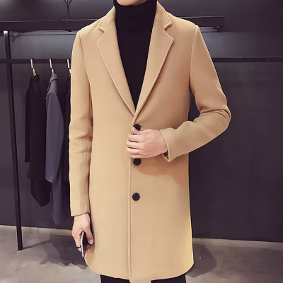 Manteau Long Homme - NewLongCottonCoat™ - Kaki