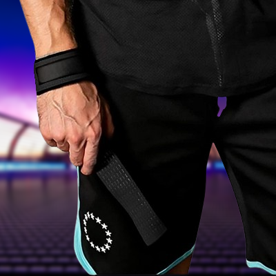 Sangle De Levage - GymWristLiftingStraps™ - Noir