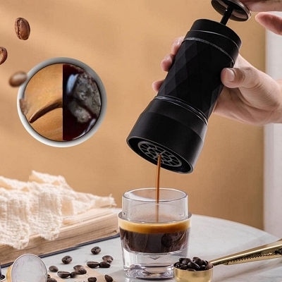 MACHINE A CAFE PORTABLE - PortableCoffeeMaker™ - Noir
