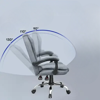 Chaise De Bureau Ergonomique - ErgonomicOfficeChair™ - Gris