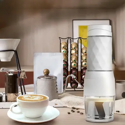 MACHINE A CAFE PORTABLE - PortableCoffeeMaker™ - Blanc