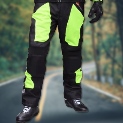 Pantalon de moto - BikeWaterproofTrousers™ - Vert