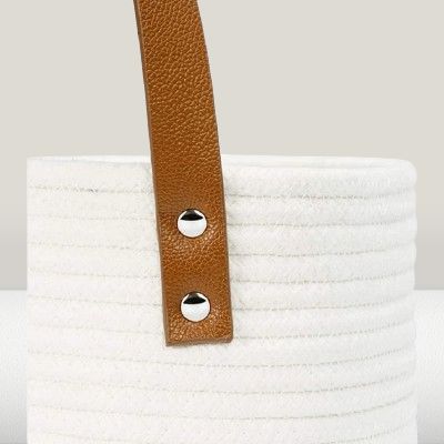 Panier mural - WallHangingFlowerBasket™ - Marron&blanc