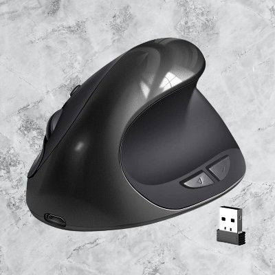 Souris ergonomique sans fil - ErgonomicMouse™ - Noir
