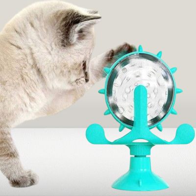 Jouet chat interactif - InteractiveCatTreatToy™ - Turquois