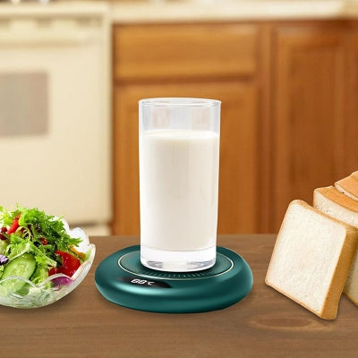 Chauffe Tasse USB - ThermostaticHeatingCoaster™ - Vert