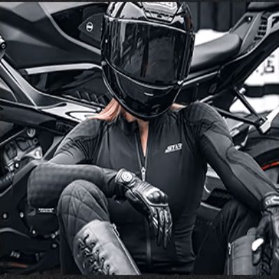 MotorcycleJacket™ - Noir