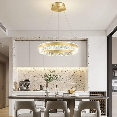 Lustre Plafond - NewAdjustableChandelier™ - Doré