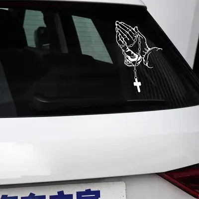 Sticker Voiture - DecorativeCarStickers™ - Blanc