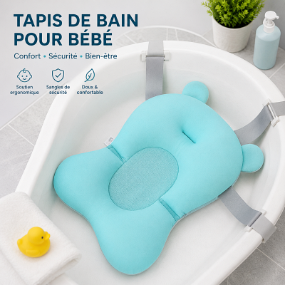 TAPIS DE BAIN BEBE - BabyBathtubPad™