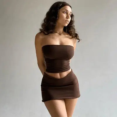 Ensemble Été Femme - NightMuse™ - Marron
