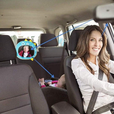 Rétroviseur intérieur - AdjustableCuteBabyRear™ - Soleil
