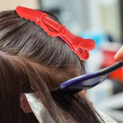Pince à Cheveux Crocodile - AlligatorHairClips™ - Rouge