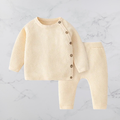 Pyjama coton bebe - BabyClothesSets™ - Beige