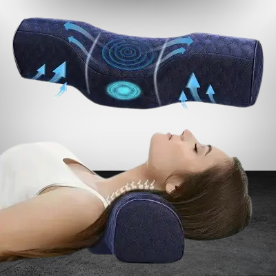 Oreiller Cervical - NeckDiscomfortPillow™ - Bleu