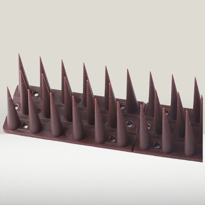 Pic anti pigeon - AntiPigeonSpike™ - Marron