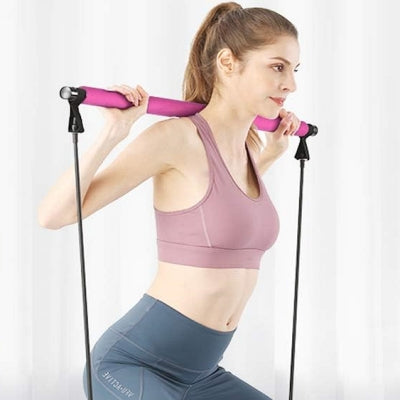 Barre de pilates - FitnessPilatesBar™ - Rose
