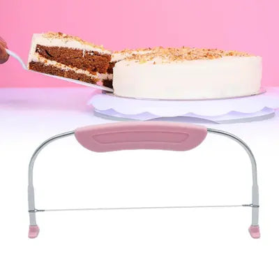 Coupe Gateau - TranchePro™ - Rose