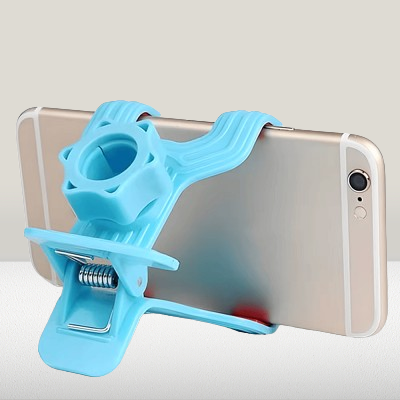 Support de téléphone - UniversalCellPhoneHolder™ - Bleu