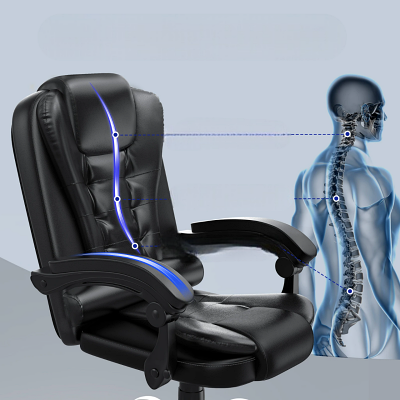 Chaise De Bureau Ergonomique - ErgonomicOfficeChair™ - Noir