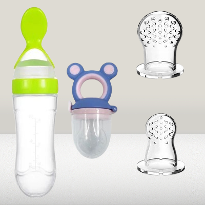 Biberon cuillère - NewBabyFeedingBottle™ - Vert