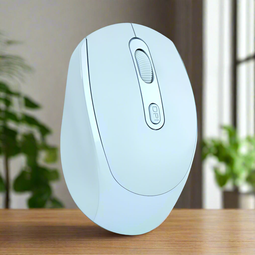 Souris Ergonomique Sans Fil - ErgoSilent™ - Bleu