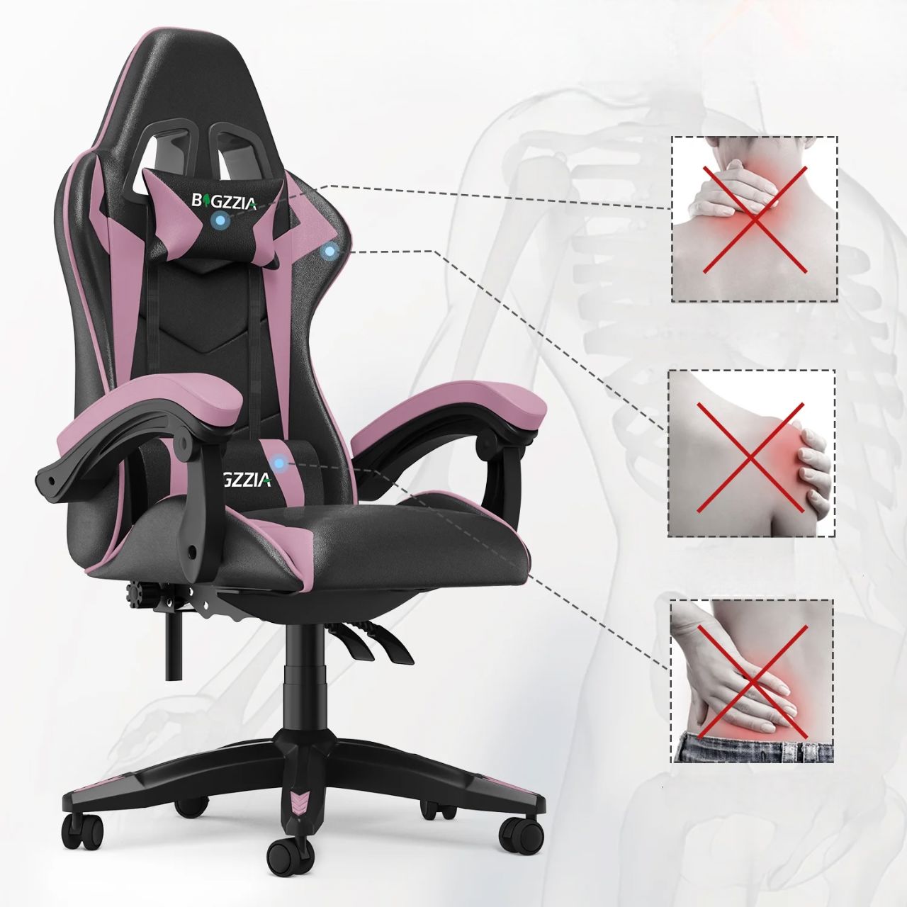 OfficeGamingChair™ - Rose