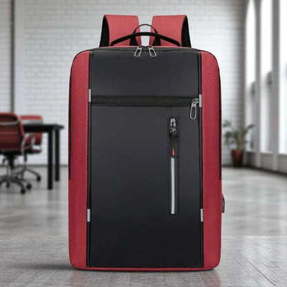 Sac à Dos pour Ordinateur - OfficeTechPack™ - Rouge