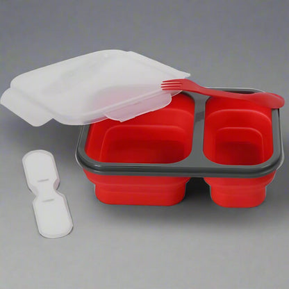 Boite de Conservation Alimentaire - CollapsibleLunchBox™ - Rouge