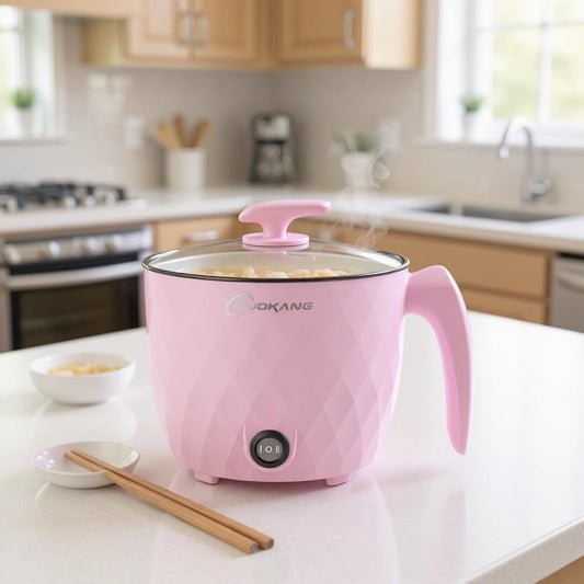Cuiseur à Riz - RiceNGo™ - Rose Simple