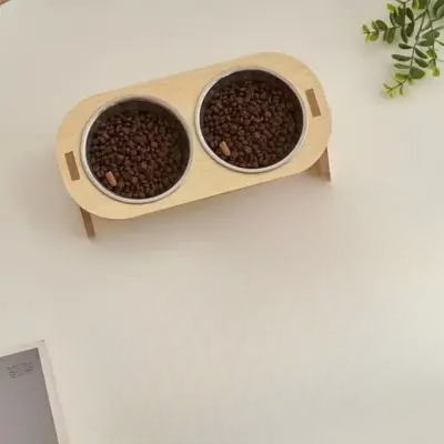 Gamelle Chat - Anti-KnockoverCatFeeder™ - Double