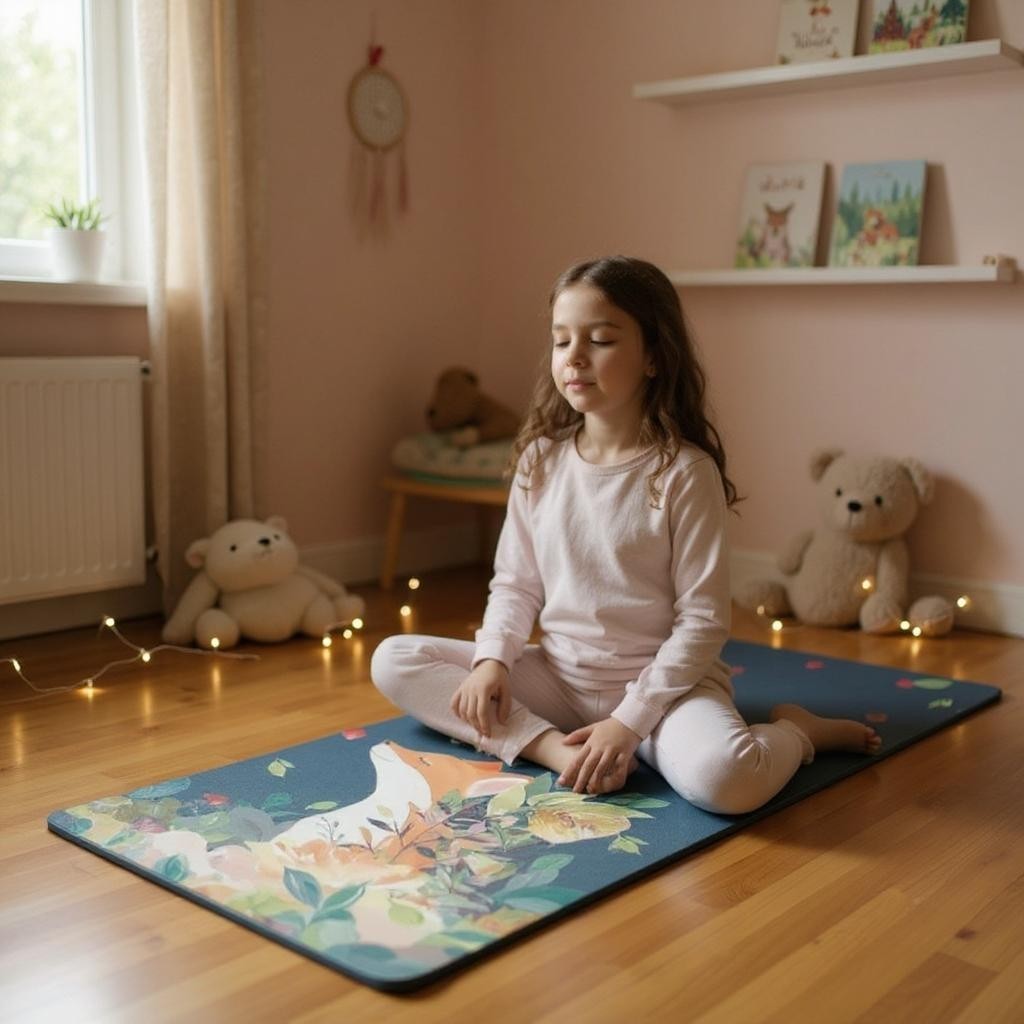Tapis De Yoga - FlexiYogaMat - Loup