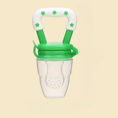 Sucette bebe - BabySiliconeFeeder™ - Vert