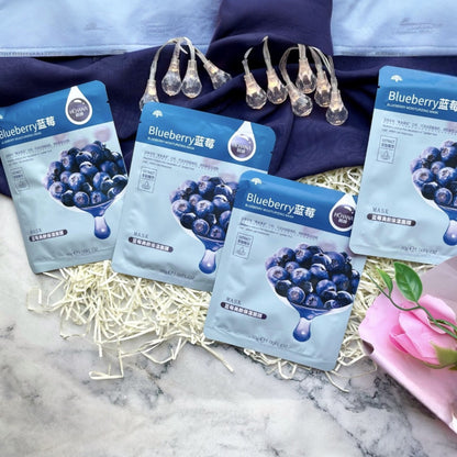 Masque Facial - GlowSkinSheet™ - Myrtille