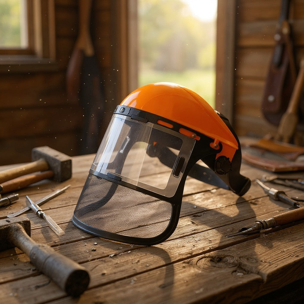 Visière de Protection - HeadMountShield™ - Orange