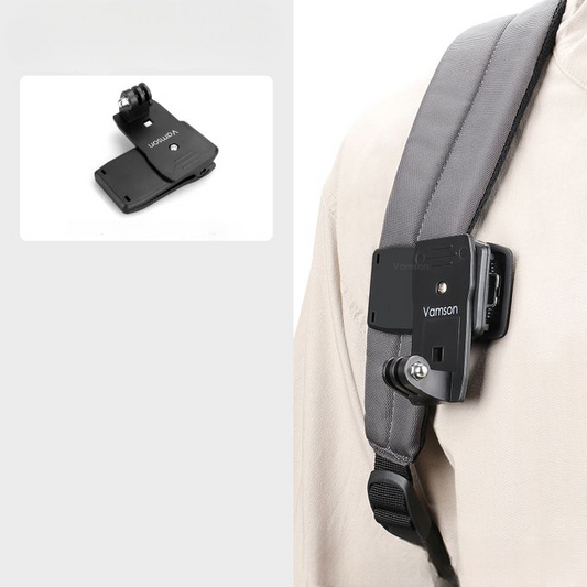 Clip de Sac à Dos - StrapMount360™ - Pince de Fixation