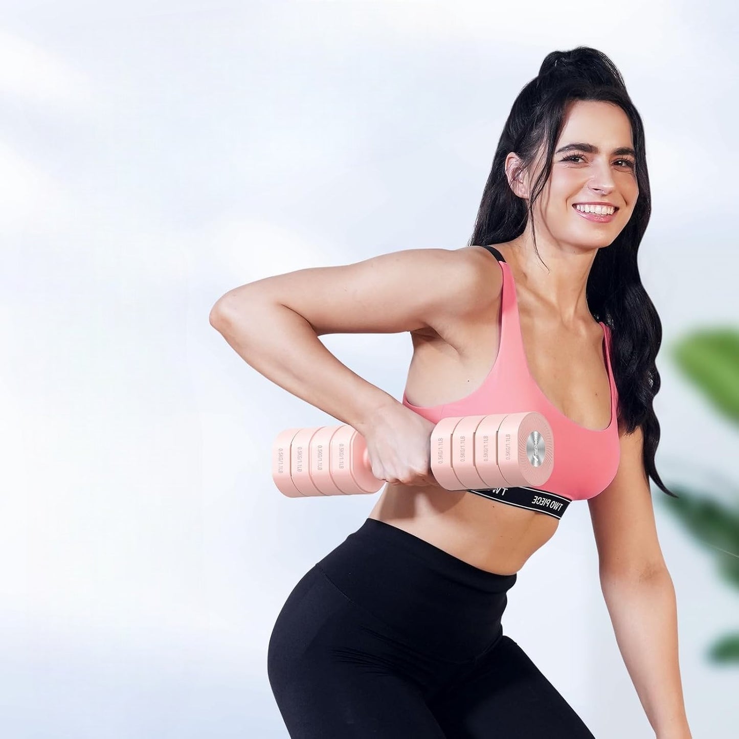 Haltères - AdjustTechDumbbells™ - Rose