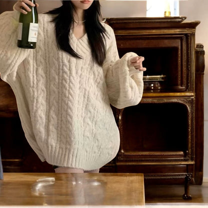 Pull Tricot - CozyKnitSweater™ - Beige