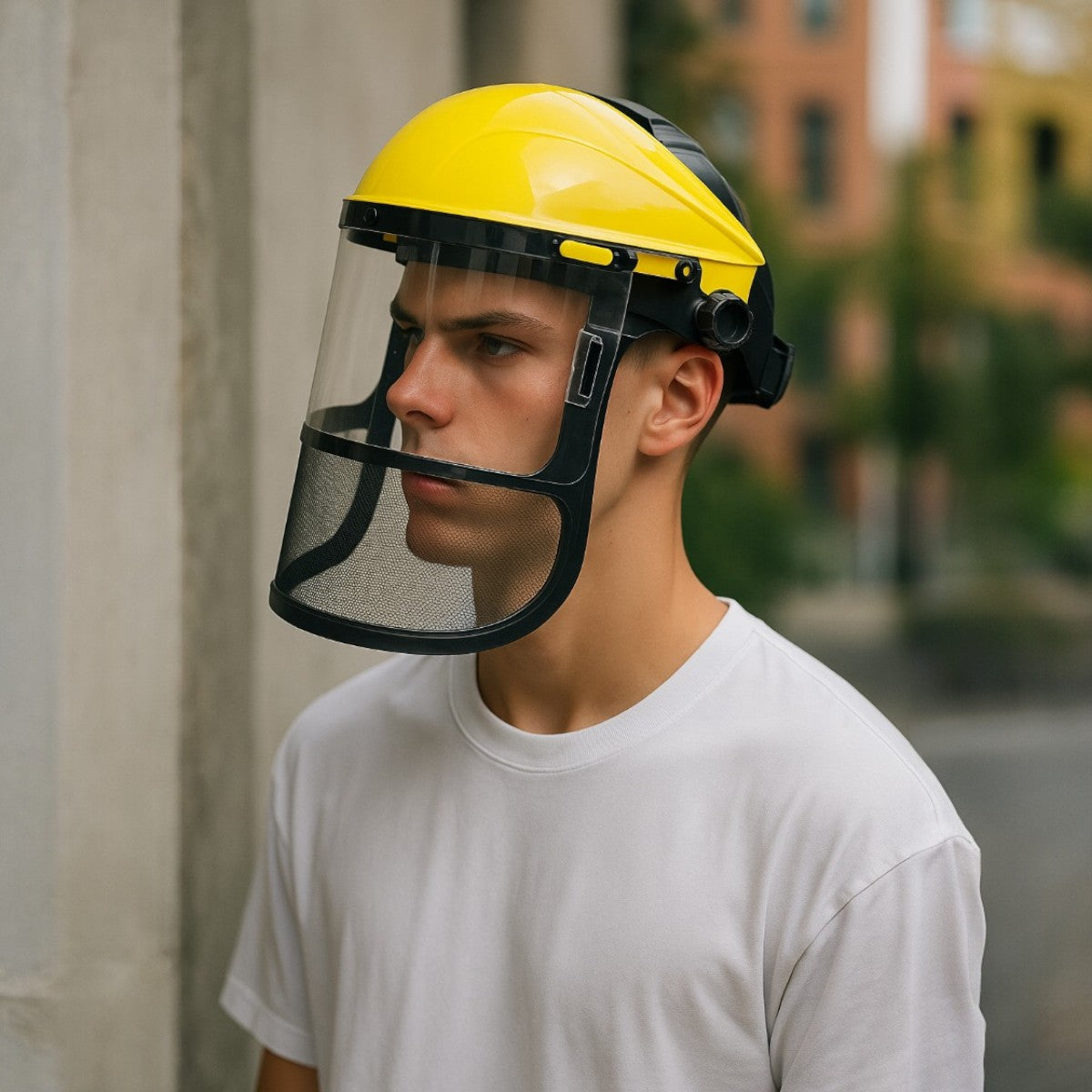 Visière de Protection - HeadMountShield™ - Jaune