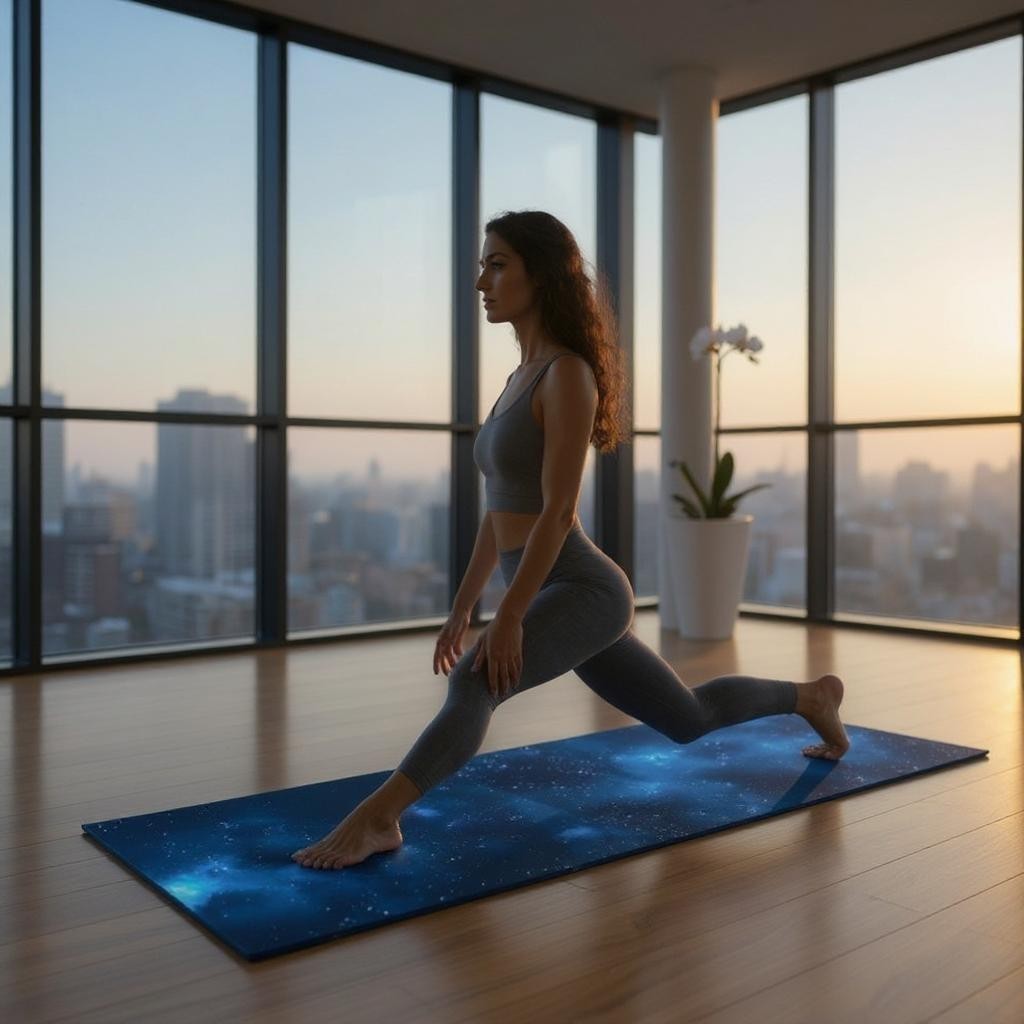 Tapis De Yoga - FlexiYogaMat - Ciel