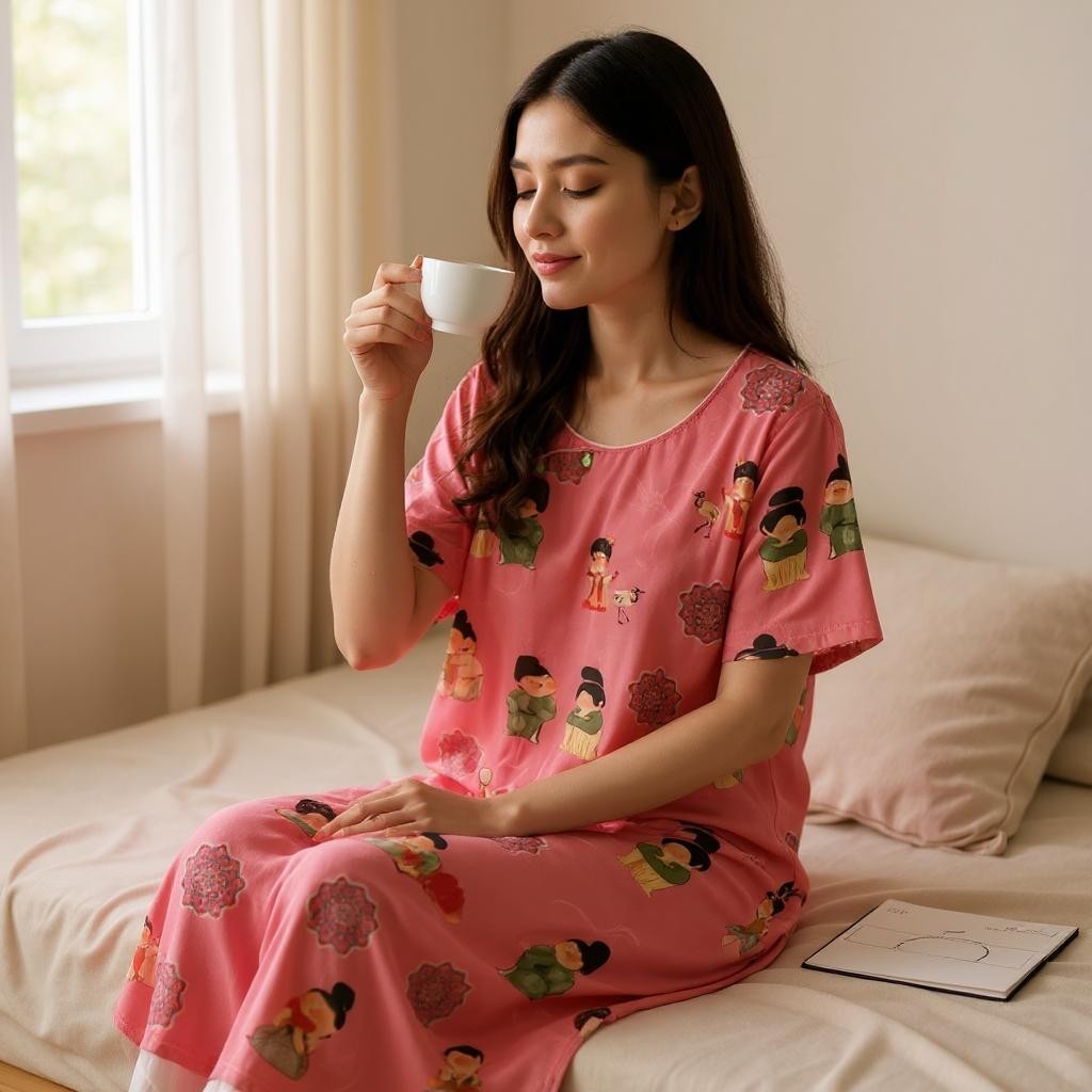 Pyjama Femme - CozyBambooPajama™ - Rose Foncé