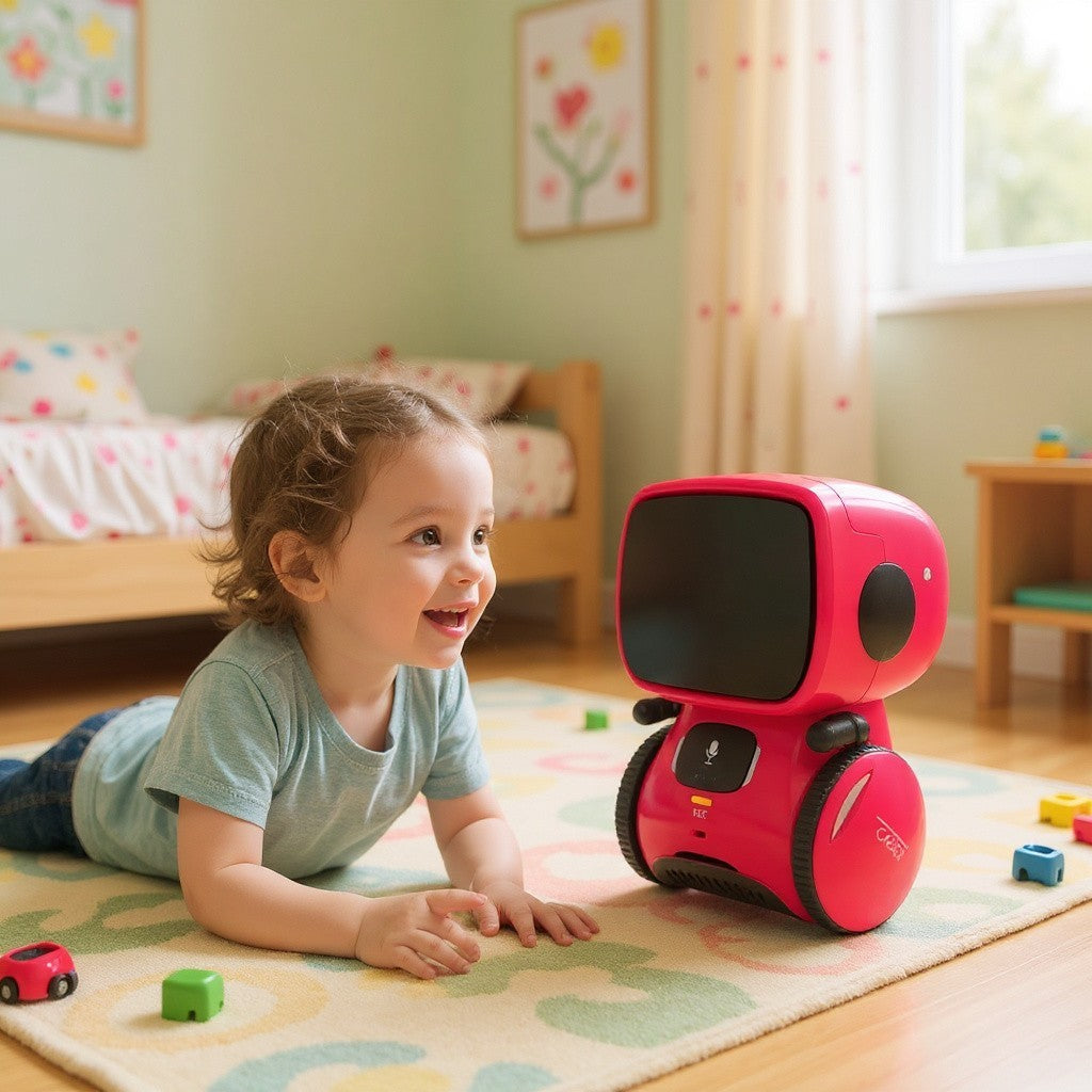 Jouet Robot - VoiceDanceBot™ - Rose Rouge
