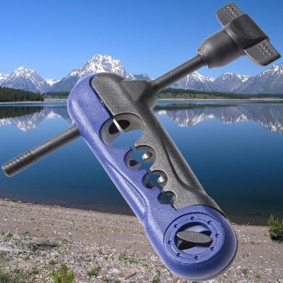 Enrouleur de Ligne de Pêche - FishingLineWinder™ - Noir&bleu