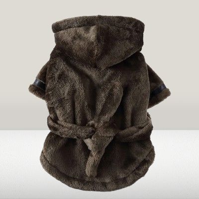 Peignoir pour Chien  - DogBathrobe™ - Marron