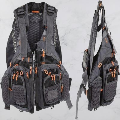 Gilet de Peche - FishingVestOutdoor™ - Vert