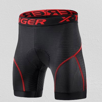 cuissard vélo homme - CyclingShorts™ - Rouge