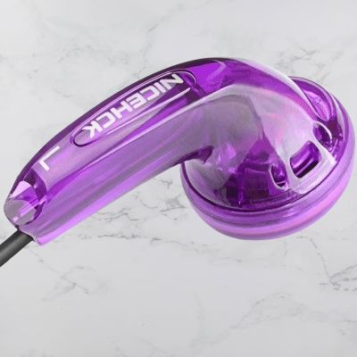 Ecouteur filaire - GameEarphone™ - Mauve