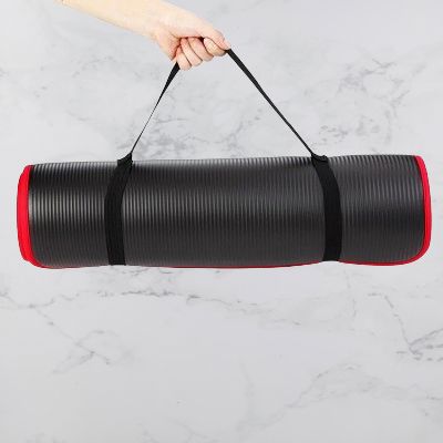 Tapis yoga - MatFitness™ - Noir